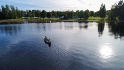 Kanot vid Grinsby camping